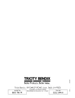 Preview for 20 page of Tricity Bendix BFF781W Operating And Installation Manual