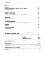 Preview for 2 page of Tricity Bendix BK280 Operating And Installation Instructions