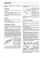 Preview for 4 page of Tricity Bendix BK280 Operating And Installation Instructions