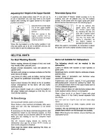 Preview for 10 page of Tricity Bendix BK280 Operating And Installation Instructions