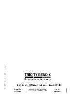 Preview for 24 page of Tricity Bendix CAW 1210 Operating And Installation Instructions