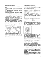 Preview for 5 page of Tricity Bendix CDW 021 Operating And Installation Instructions