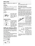 Preview for 4 page of Tricity Bendix CDW 029 Operating And Installation Instructions