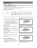 Preview for 18 page of Tricity Bendix CSE452 Operating & Installation Instructions Manual