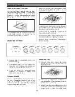 Preview for 26 page of Tricity Bendix CSE452 Operating & Installation Instructions Manual