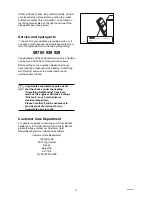 Preview for 17 page of Tricity Bendix DH 105 Operating & Installation Instructions Manual