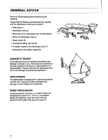 Preview for 6 page of Tricity Bendix DH040 Instruction Booklet