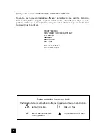 Preview for 2 page of Tricity Bendix ECF406W Installation And Instruction Manual