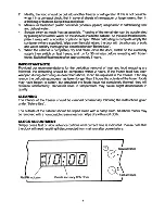 Preview for 9 page of Tricity Bendix FE407 User Manual