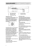 Preview for 8 page of Tricity Bendix Onyx 125FE Operating And Installation Manual