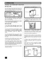 Preview for 8 page of Tricity Bendix RE60GC Operating And Installation Instructions