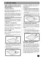 Preview for 25 page of Tricity Bendix RE60GC Operating And Installation Instructions