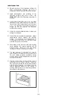 Preview for 18 page of Tricity Bendix SB412 Operating And Installation Instructions