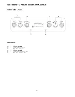 Preview for 5 page of Tricity Bendix SE551 Operating & Installation Instructions Manual