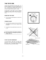 Preview for 10 page of Tricity Bendix SE551 Operating & Installation Instructions Manual