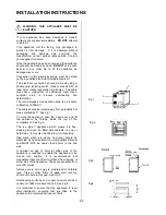 Preview for 27 page of Tricity Bendix SE551 Operating & Installation Instructions Manual