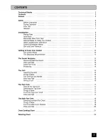 Preview for 3 page of Tricity Bendix SIE323 Operating And Installation Instructions