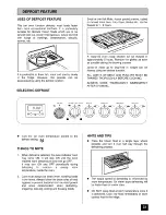 Preview for 23 page of Tricity Bendix SIE323 Operating And Installation Instructions