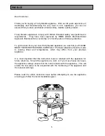 Preview for 5 page of Tricity Bendix SIE454 Operating & Installation Instructions Manual