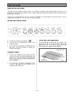 Preview for 19 page of Tricity Bendix SIE454 Operating & Installation Instructions Manual