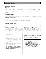 Preview for 21 page of Tricity Bendix SIE454 Operating & Installation Instructions Manual