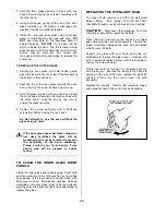 Preview for 29 page of Tricity Bendix SIE454 Operating & Installation Instructions Manual