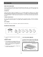 Preview for 18 page of Tricity Bendix SIE504 Operating And Installation Manual