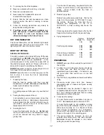 Preview for 17 page of Tricity Bendix SIE555 Operating & Installation Instructions Manual