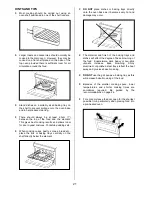 Preview for 21 page of Tricity Bendix SIE555 Operating & Installation Instructions Manual