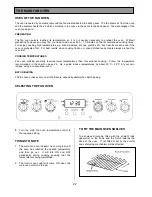 Preview for 22 page of Tricity Bendix SIE555 Operating & Installation Instructions Manual