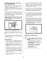 Preview for 29 page of Tricity Bendix SIE555 Operating & Installation Instructions Manual