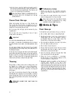 Preview for 8 page of Tricity Bendix TB 44 UF Operating & Installation Instructions Manual