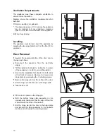 Preview for 16 page of Tricity Bendix TB 44 UF Operating & Installation Instructions Manual