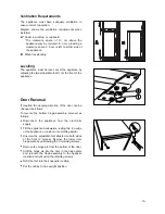 Preview for 15 page of Tricity Bendix TB 58 R Operating & Installation Instructions Manual