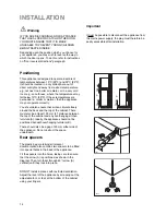 Preview for 14 page of Tricity Bendix TB 80 L Operating And Installation Instructions