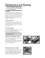 Preview for 18 page of Tricity Bendix TB1000 W Operating And Installation Instructions