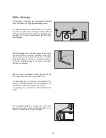 Preview for 26 page of Tricity Bendix TB1000 W Operating And Installation Instructions