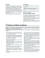 Preview for 6 page of Tricity Bendix TBUF 100 Operating And Installation Instructions