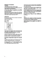 Preview for 6 page of Tricity Bendix TM 471 Operating And Installation Instructions