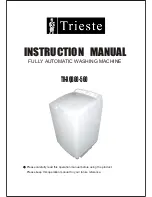 Preview for 1 page of Trieste TR-KQB60-560 Instruction Manual