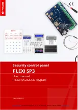 Preview for 1 page of Trikdis FLEXi SP3 User Manual