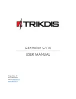 Preview for 1 page of Trikdis GV15 User Manual