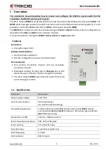 Preview for 4 page of Trikdis W485 Installation Manual