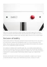 Preview for 2 page of TRILAB DeltiQ 2 Manual