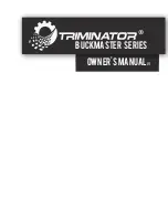 Triminator BuckMaster Series Owner'S Manual preview