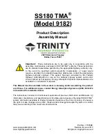 Preview for 2 page of Trinity SS180 TMA 9182 Assembly Manual