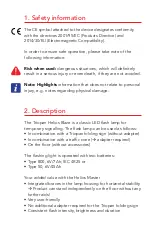 Preview for 26 page of Triopan Helios Master Operating Instructions Manual