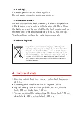 Preview for 28 page of Triopan Helios Master Operating Instructions Manual