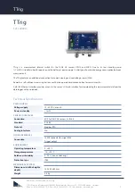 Preview for 1 page of triOS TTrig 12C100000 Quick Start Manual