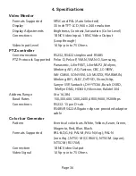 Preview for 37 page of Triplett CamView PTZ 2 Instruction Manual